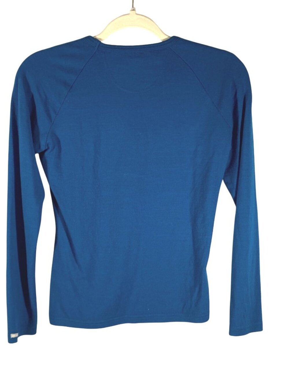Icebreaker Bodyfit 260 Merino Wool Teal Blue Long Sleeve Base Layer Top S - Picture 2 of 8
